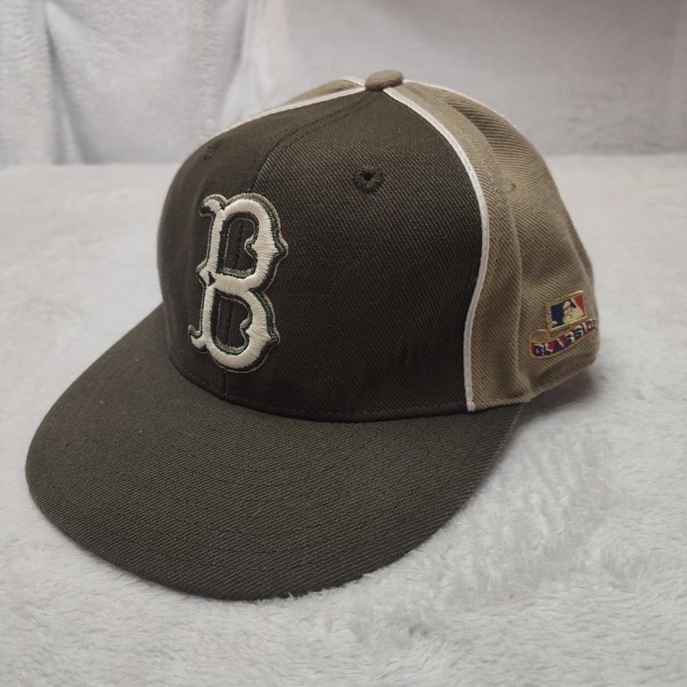 Brooklyn Dodgers American Needle Hat Cap 1918 Mens 7 1/8 Green MLB Cooperstown